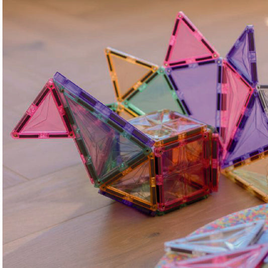 Cleverclixx Pack Pastel - Jeu magnétique 36 pièces