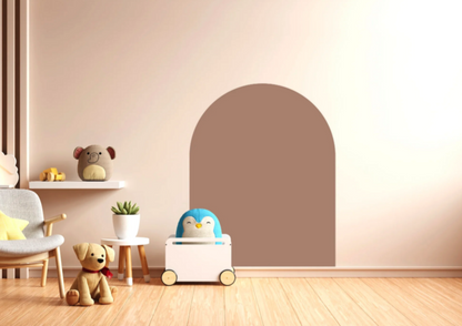 Cleverclixx Tableau magnétique Murale Autocollant 95 x 75cm - Mocha Cream
