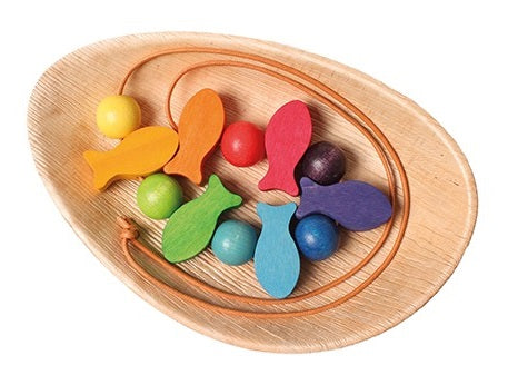Collier poissons en bois GRIMM's