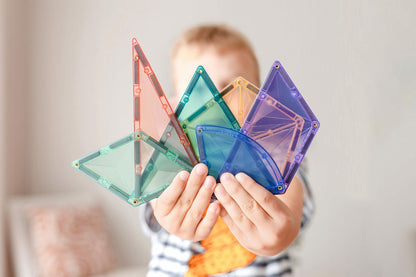 Connetix Jeu magnétique Formes Pastel Lot de 48