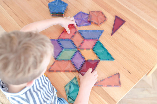 Connetix Jeu magnétique Formes Pastel Lot de 48