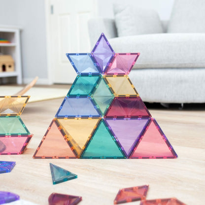 Connetix Jeu magnétique Formes Pastel Lot de 48
