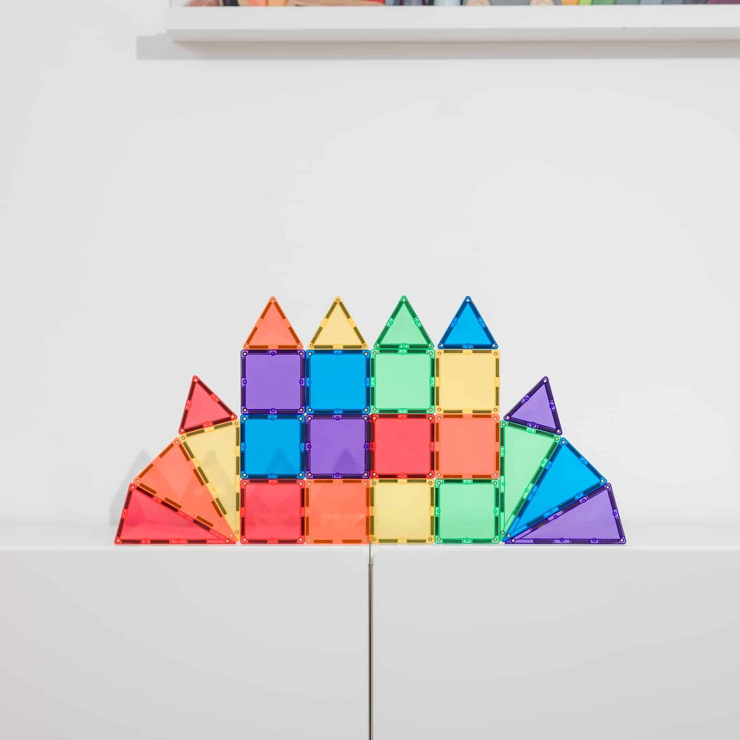 Pack CONNETIX Parcours à billes arc-en-ciel + Mini pack 24 pièces