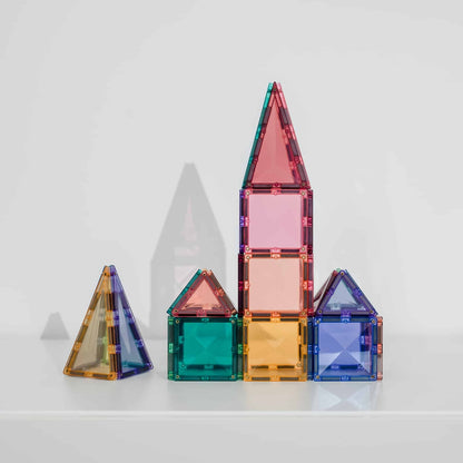 Connetix Jeu magnétique Mini pack Pastel 32 pièces