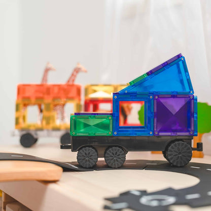 Connetix Jeu magnétique Pack de transport 50 pièces