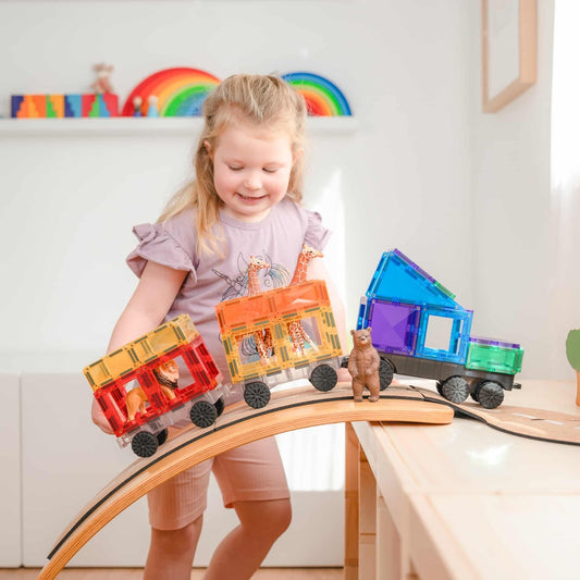 Connetix Jeu magnétique Pack de transport 50 pièces