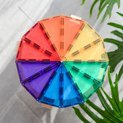 Connetix Jeu magnétique Pack géométrie Arc-en-ciel - 30 pièces