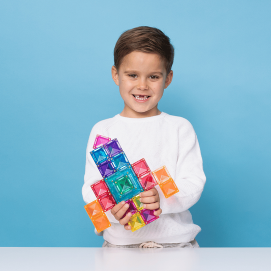 Connetix Jeu magnétique Portails colorés - Bright Portal pack 48 pièces