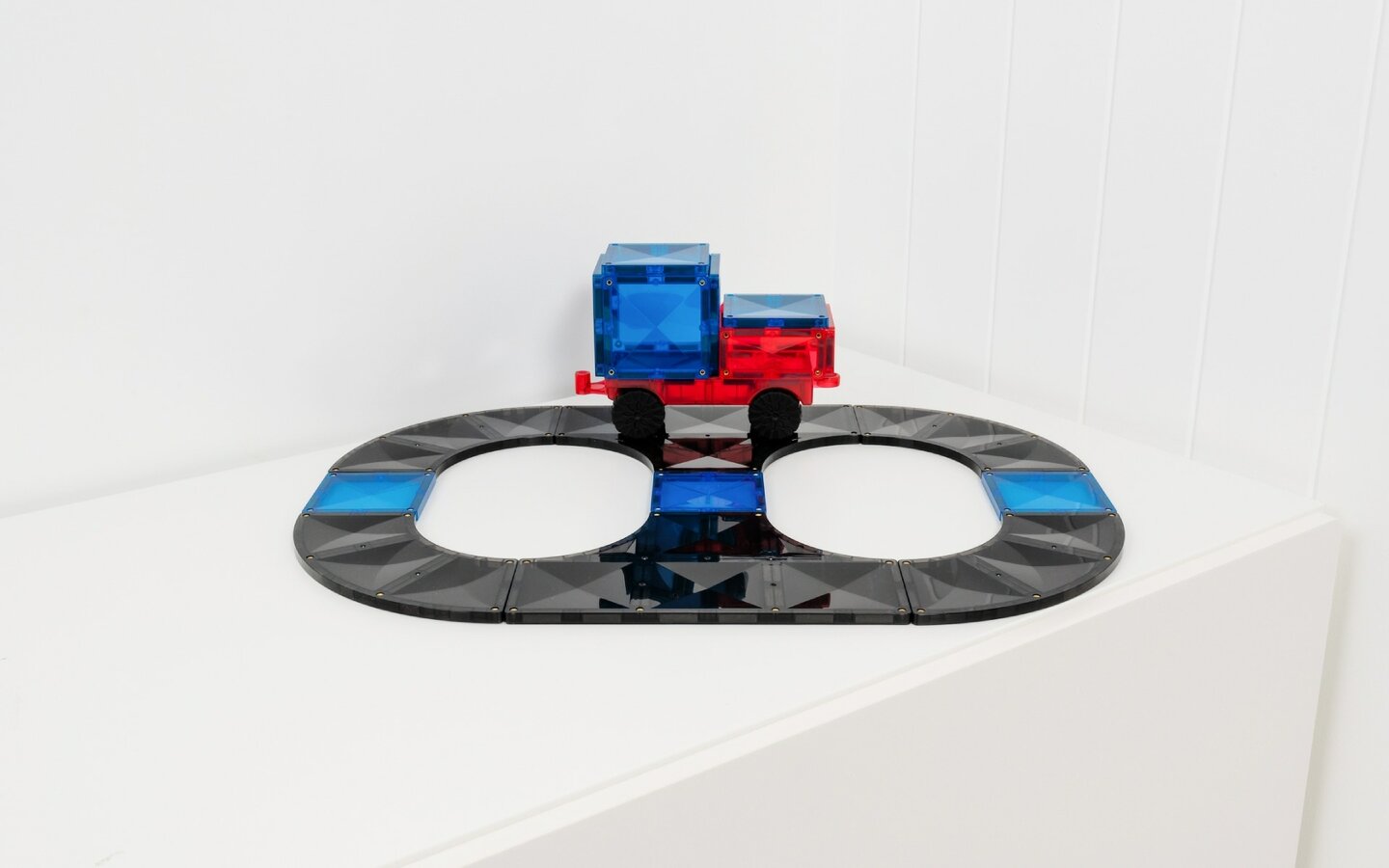Connetix Jeu magnétique Rampes et Intersections - Lot de 16