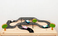 Connetix Jeu magnétique Rampes et Intersections - Lot de 16