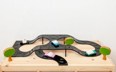 Connetix Jeu magnétique Rampes et Intersections - Lot de 16