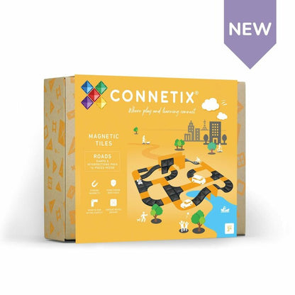 Connetix Jeu magnétique Rampes et Intersections - Lot de 16