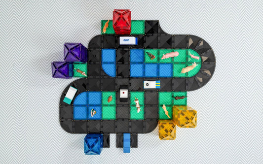 Connetix Jeu magnétique Route créative - Lot de 48