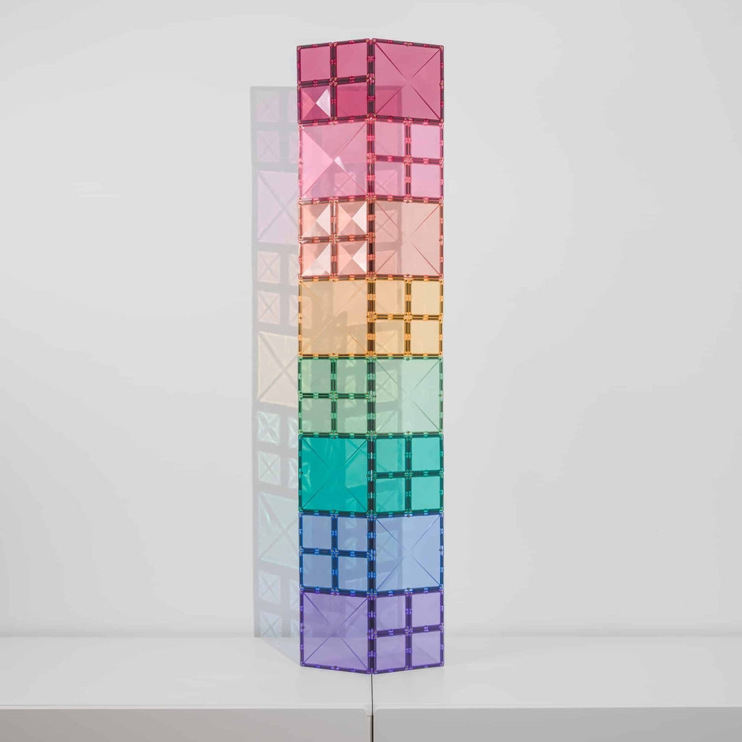 Connetix Tiles Pack de 40 carrés Pastel