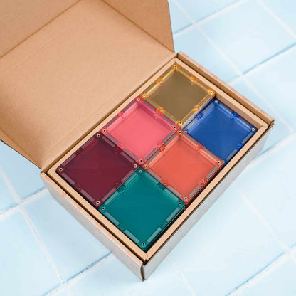 Connetix Tiles Pack de 40 carrés Pastel