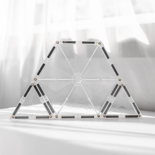 Connetix Tiles Jeu magnétique Starterset Transparent - 34 pièces