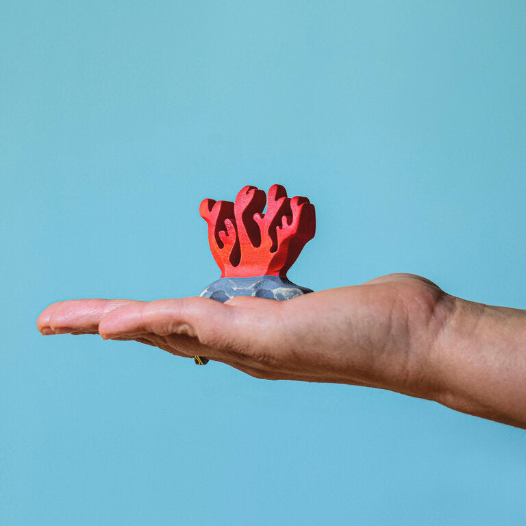 Bumbu Toys Corail Rouge en bois