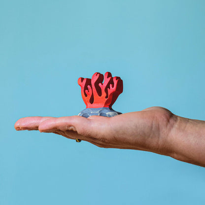 Bumbu Toys Corail Rouge en bois