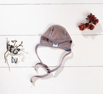 Cosilana bonnet bébé béguin différents coloris - Laine/soie