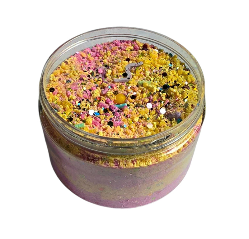 SensoryFizz Pot surprise Cotton Candy - Mix effervescent pour jeu sensoriel