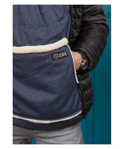 Couverture de portage ISARA Deep blue melange