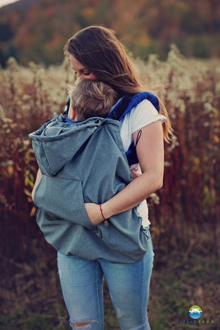 Couverture de portage Little Frog Softshell Gris clair