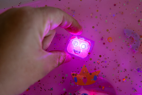 Glo Pals Cubes lumineux Ida Rose - Lot de 4
