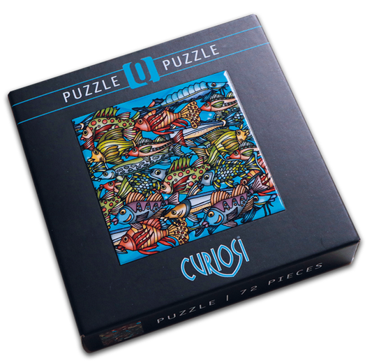 Curiosi Casse tête Puzzle Q8 - Colour Mix 1 - 72 pièces