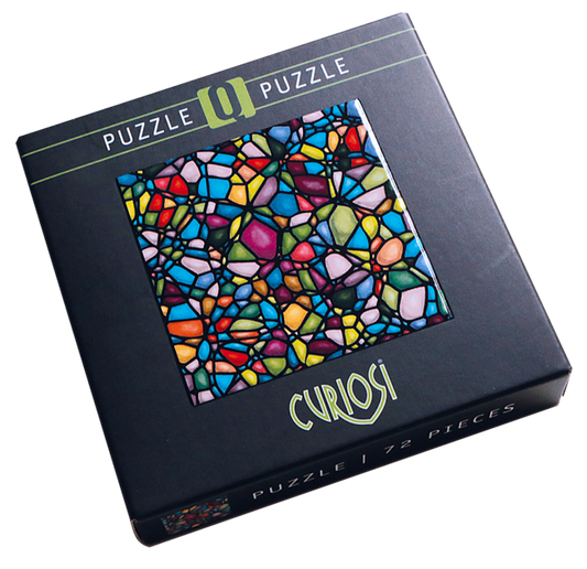 Curiosi Casse tête Puzzle Q8 - Colour Mix 4 - 72 pièces