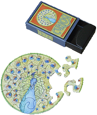 Curiosi Puzzle Picoli Paon - 33 pièces