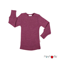 MANYMONTHS T-shirt manches longues en laine - coloris 2023