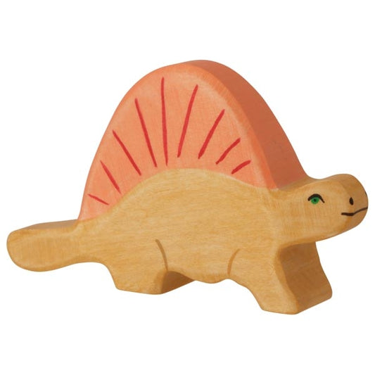 Dimétrodon Dinosaure en bois Holztiger