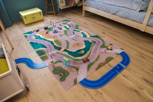 Tapis de jeu Carpeto Ville urbaine 120 X 80 cm