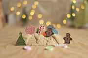 Kiddi Magic Mini's Loose parts jeu sensoriel Noël -Lot de 12