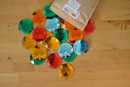 Bauspiel Pierres brillantes Géants 25 pièces