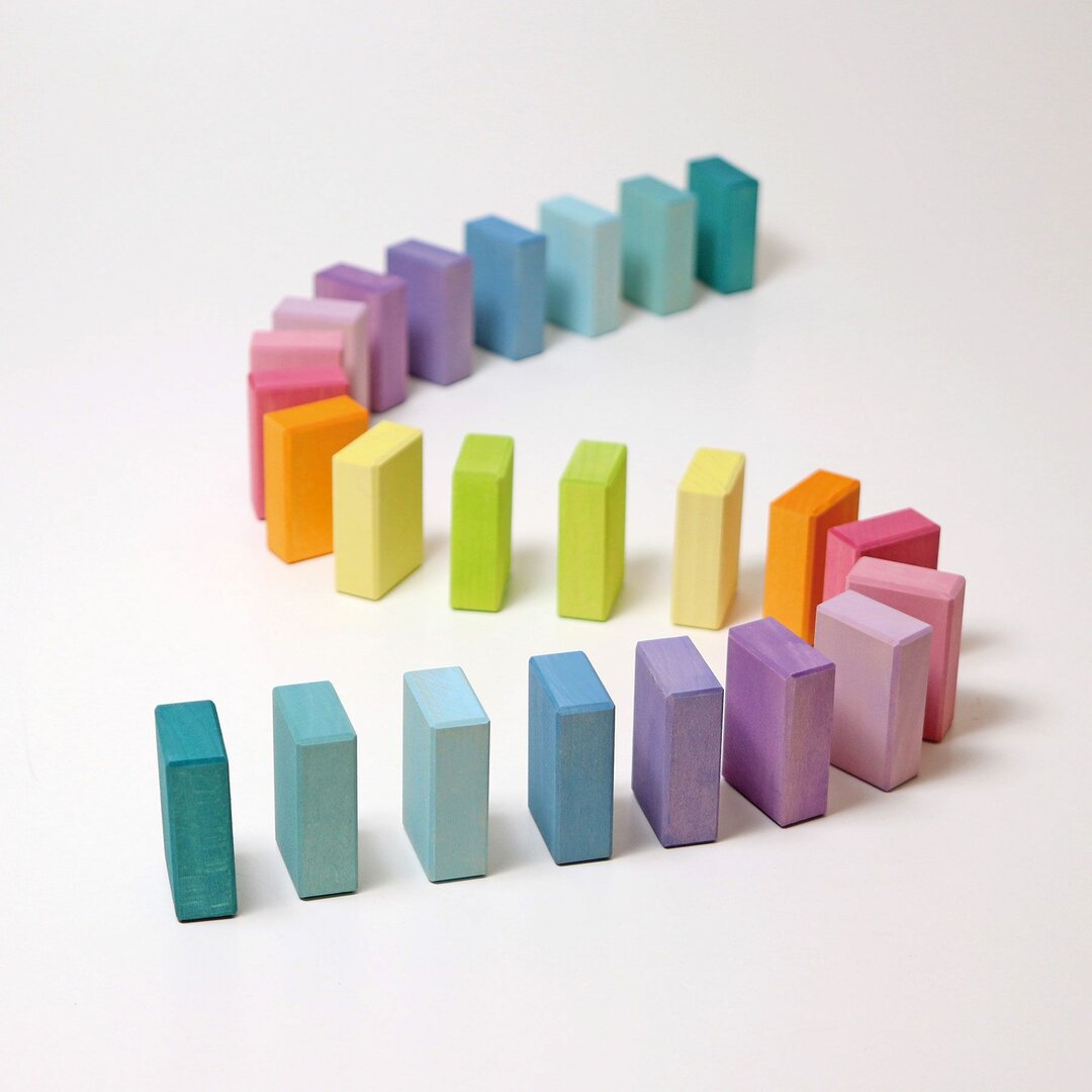 Duo Pastel Jeu de construction de Grimm's