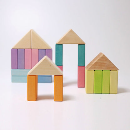 Duo Pastel Jeu de construction de Grimm's