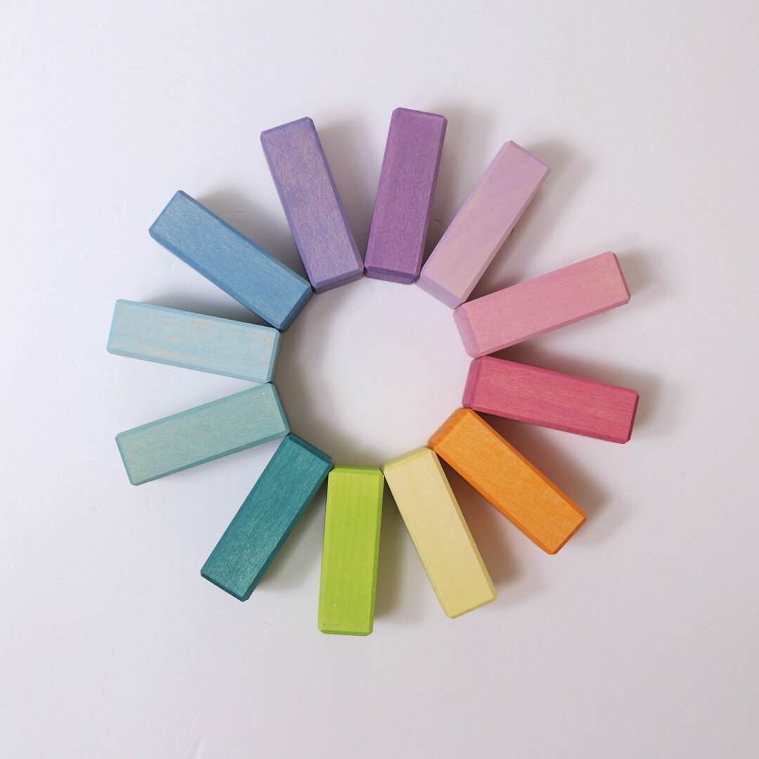 Duo Pastel Jeu de construction de Grimm's