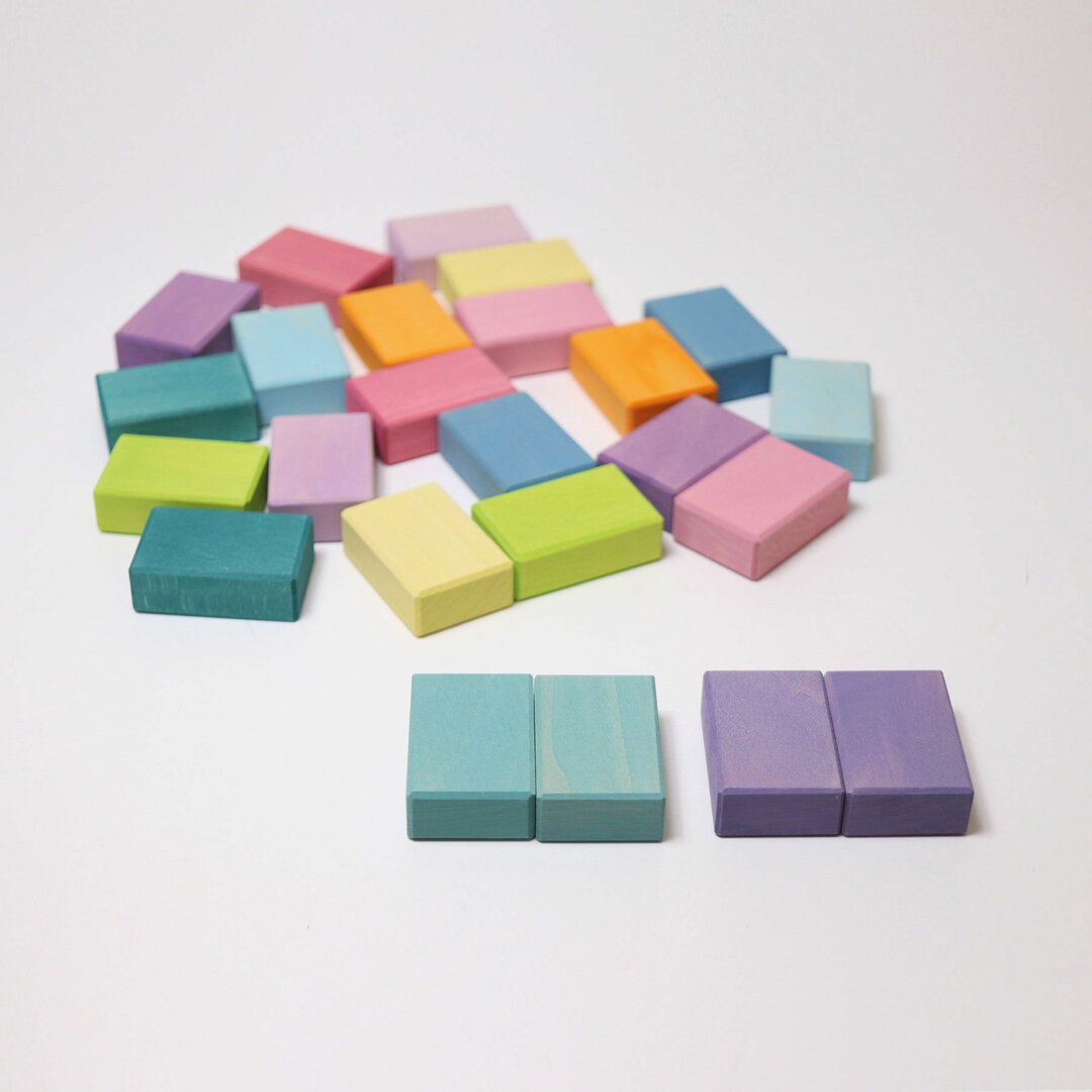 Duo Pastel Jeu de construction de Grimm's
