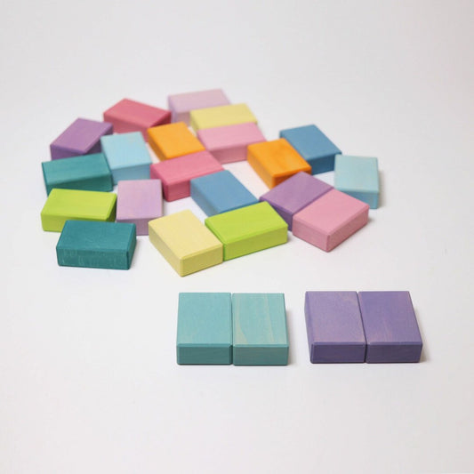 Duo Pastel Jeu de construction de Grimm's