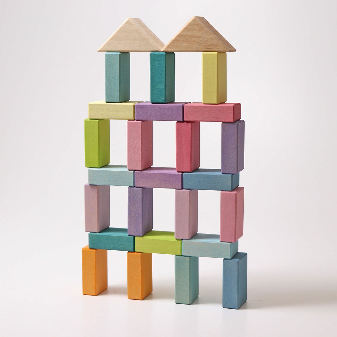 Duo Pastel Jeu de construction de Grimm's