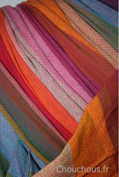 Echarpe de portage Girasol Exclusive Early Spring Rojo Rococo