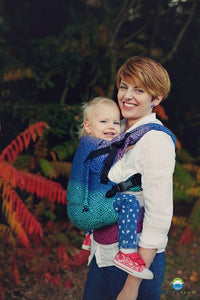 Little Frog Porte-bébé Toddler Dark Aurora Cube-