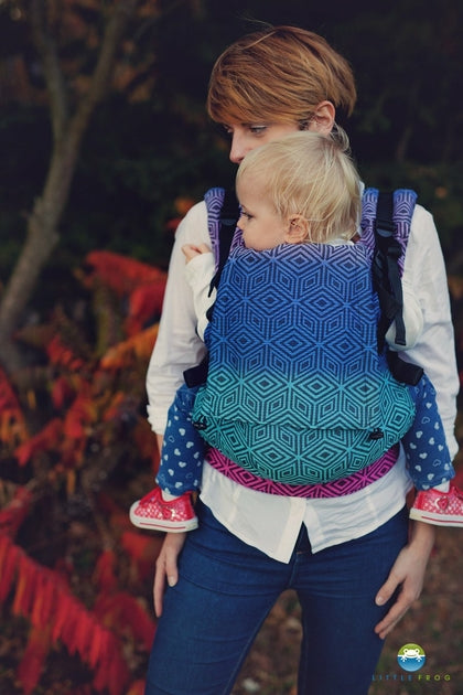Little Frog Porte-bébé Toddler Dark Aurora Cube-