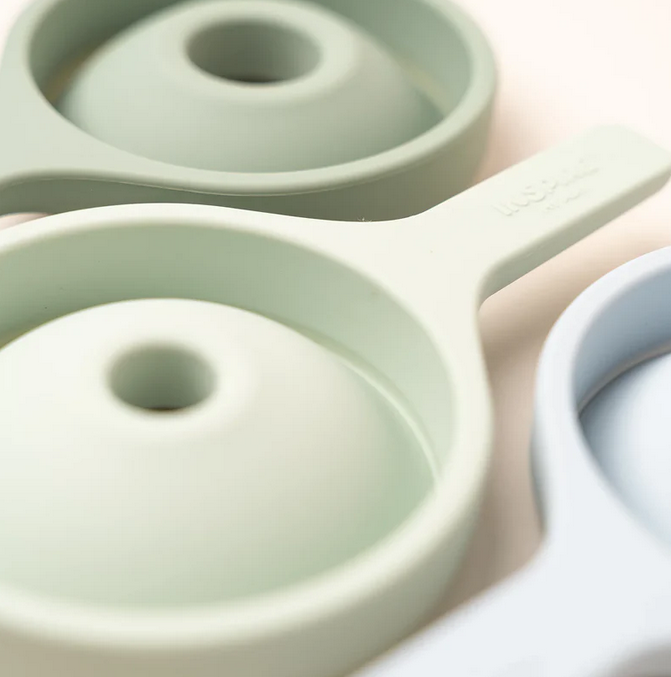 Lot de 3 Entonnoirs pliables Bleu-Vert PlayTRAY Inspire my Play