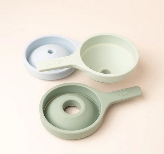Lot de 3 Entonnoirs pliables Bleu-Vert PlayTRAY Inspire my Play