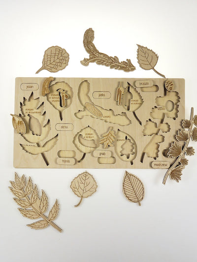 Puzzle à couches Feuilles et Fruits de l'Arbre Stuka Puka