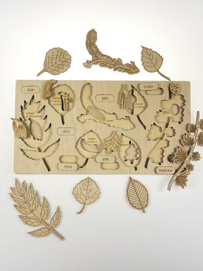 Puzzle à couches Feuilles et Fruits de l'Arbre Stuka Puka
