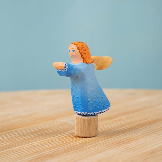 BumbuToys Figurine en bois pour couronne de célébration - Ange