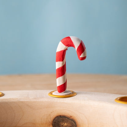 BumbuToys Figurine en bois pour couronne de célébration - Sucre d'orge